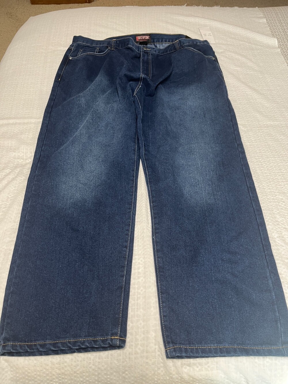 Northpoint mens jeans dark blue wash 48X32 NWT